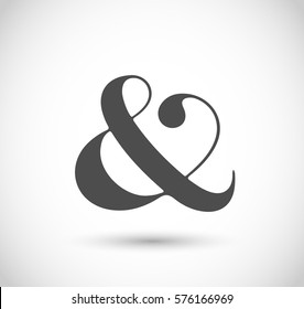 Decorative Ampersand Vector