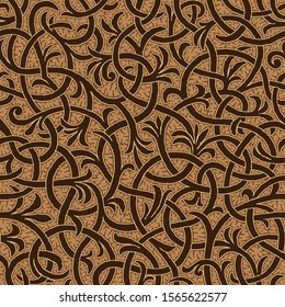 Decorative ancient historical seamless pattern