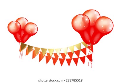 Decorative Anniversary Balloons
