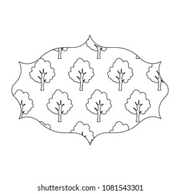 decorative arabic frame icon
