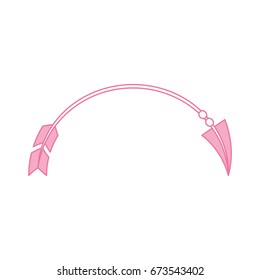 Decorative arrows boho style