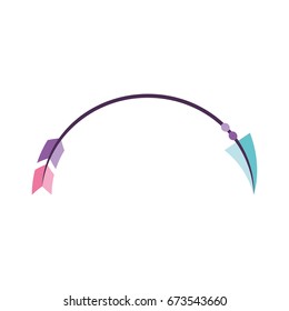 Decorative arrows boho style