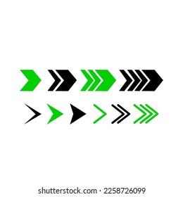 Flechas decorativas para el diseño de postes 