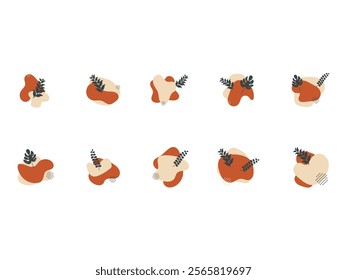 Decorative Art Aesthetic Element Set