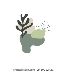 diseño de ilustraciones vectoriales estéticas de dibujos artísticos