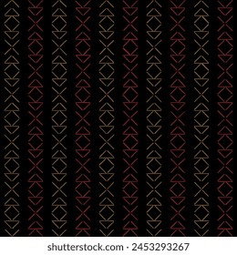 decorative art. hand drawn squares, crosses, triangles. elegance repetitive background. vector seamless pattern. geometric fabric swatch. wrapping paper. design template for textile, linen, decor