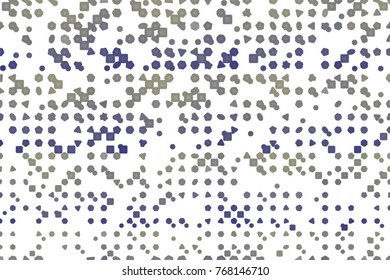 Decorative and artistic line or shape illustrations. Good for design texture & background. Vector isolated on white.