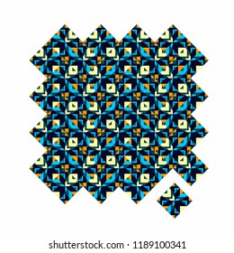 Decorative artistic ornament in vector