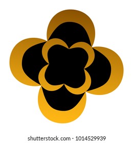 Decorative asian flower