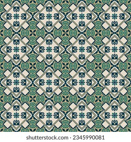 Decorative Asian Folk Seamless Pattern. Ornament in Asian Nomads Style: Kyrgyz, Kazakhs, Bashkirs, Tatars, Yakut, Mongols. Ethnic Vector Illustration for Paper Products, Textiles.	
