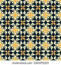 Decorative Asian Folk Seamless Pattern. Ornament in Asian Nomads Style: Kyrgyz, Kazakhs, Bashkirs, Tatars, Yakut, Mongols. Ethnic Vector Illustration for Paper Products, Textiles.	
