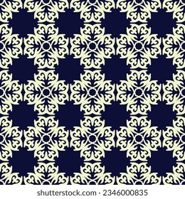 Decorative Asian Folk Seamless Pattern. Ornament in Asian Nomads Style: Kyrgyz, Kazakhs, Bashkirs, Tatars, Yakut, Mongols. Ethnic Vector Illustration for Paper Products, Textiles.	
