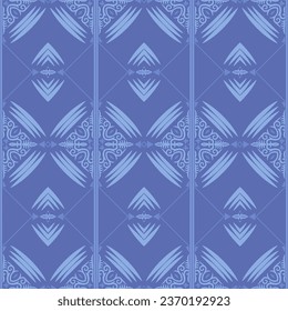 Decorative Asian Folk Seamless Pattern. Ornament in Asian Nomads Style: Kyrgyz, Kazakhs, Bashkirs, Tatars, Yakut, Mongols. Ethnic Vector Illustration for Paper Products, Textiles.