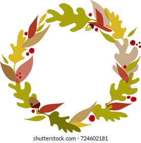 decorative autumn leaves