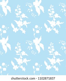 Decorative backdrop for fabric, textile, wrapping paper, card, invitation wallpaper web design