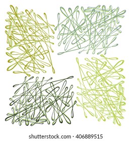 Decorative background. Abstract crossing lines Collection romantic design element for invitations, labels and cards.