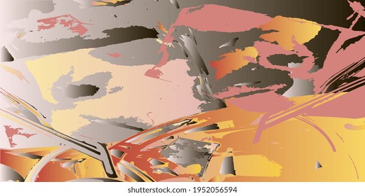 Decorative background. Abstract illustration. Cover art. Art background for design cover, presentation, invitation, poster and business card. Color vector illustration eps-10