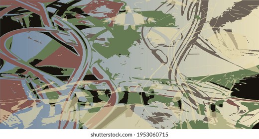Decorative background. Abstract illustration. Cover art. Art background for design cover, presentation, invitation, poster and business card. Color vector illustration eps-10