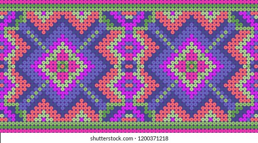 Decorative background with beads