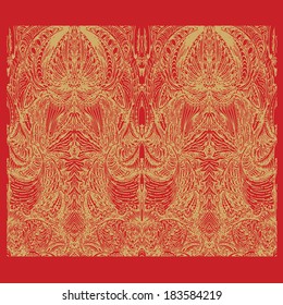 Decorative background, can be multiplied horizontally, the image fits seamlessly