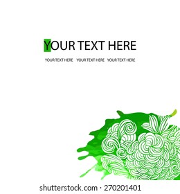 Decorative background for cards, invitations.