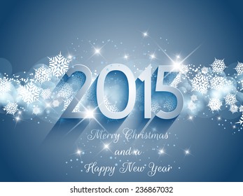 Decorative background for Christmas and the New Year