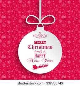Decorative background for Christmas and the New Year