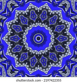 Decorative background with a circular pattern
