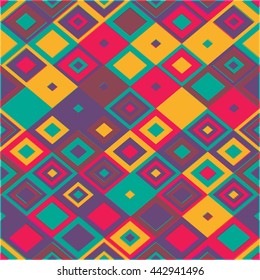 Decorative background with colorful shapes. vector illustration