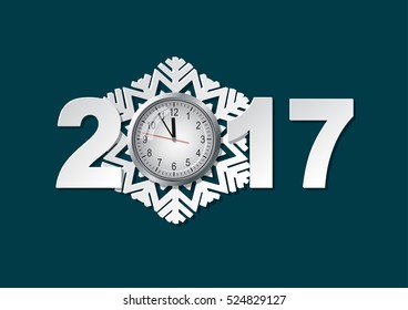 Decorative background composed of winter snowflakes.