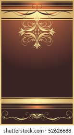 Decorative background for design of wrapping. Vector