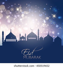 Decorative background for Eid