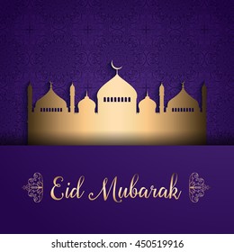 Decorative background for Eid