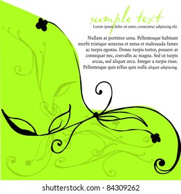 decorative background - greeting card