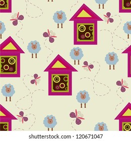 Decorative background for kids