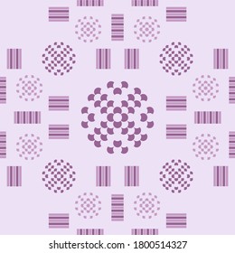 Decorative background, lines and circles are arranged in a line frame.