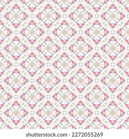 Fondo decorativo compuesto por pequeños cuadros. La rica decoración de patrones abstractos para la construcción de tela o papel. 