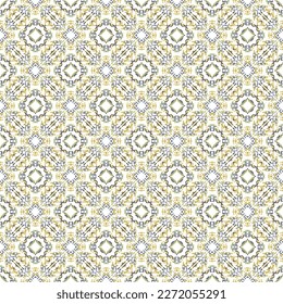 Fondo decorativo compuesto por pequeños cuadros. La rica decoración de patrones abstractos para la construcción de tela o papel. 