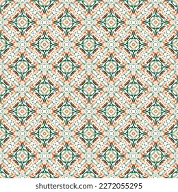 Fondo decorativo compuesto por pequeños cuadros. La rica decoración de patrones abstractos para la construcción de tela o papel. 