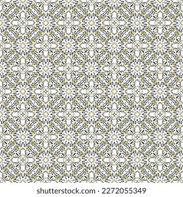Fondo decorativo compuesto por pequeños cuadros. La rica decoración de patrones abstractos para la construcción de tela o papel. 
