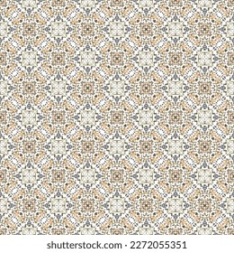 Fondo decorativo compuesto por pequeños cuadros. La rica decoración de patrones abstractos para la construcción de tela o papel. 