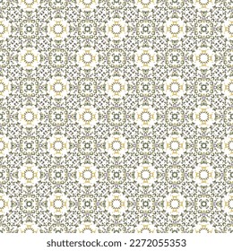 Decorative background made of small squares. The rich decoration of abstract patterns for construction of fabric or paper. 