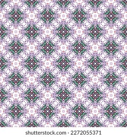 Decorative background made of small squares. The rich decoration of abstract patterns for construction of fabric or paper. 