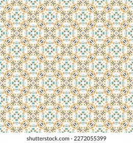 Fondo decorativo compuesto por pequeños cuadros. La rica decoración de patrones abstractos para la construcción de tela o papel. 