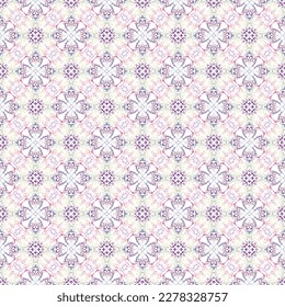 Decorative background made of small squares. The rich decoration of abstract patterns for construction of fabric or paper. 