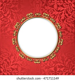 decorative background with ornaments
