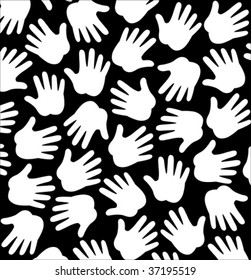 decorative background with palm