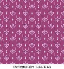 Patrón de fondo decorativo. Patrón de tonos púrpura sin inconfundible. Imagen de fondo del vector.