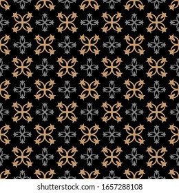 Decorative Background Pattern. Seamless Pattern. Vintage Style. Vector Image.
