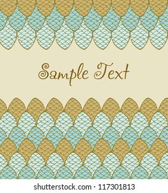 Decorative background with place for your text. Template for design greeting cards, covers, invitations, wrapping